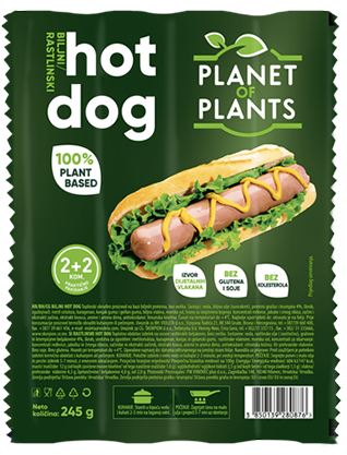 planet of plants salama 100% plant-based proizvod